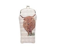 Signare Tapestry Glasses Case for Women Eyeglass Case with Fashion Pattern Design (GPCH-)