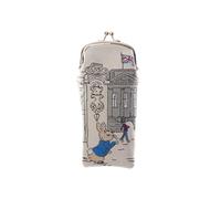 Signare Tapestry Glasses Case for Women Eyeglass Case with Fashion Pattern Design (GPCH-) (Victorian Peter)