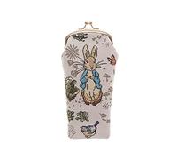 Signare Tapestry Glasses Case for Women Eyeglass Case with Beatrix Potter Peter Rabbit Design (Peter Standing, GPCH-BP-PETER)