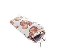 Signare Tapestry Glasses Case for Women Eyeglass Case with Fashion Pattern Design (Squirrel Nutkin)
