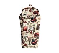 Signare Tapestry Glasses Case for Women Eyeglass Pouch With Fashion Boutique Design (GPCH-BOU), Boutique, One Size
