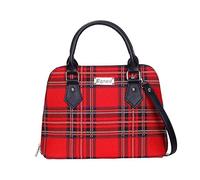 Signare Tapestry Handbags Shoulder bag and Crossbody Bags for Women with Fashion Pattern Designs (Royal Stewart Tartan, CONV-RSTT)