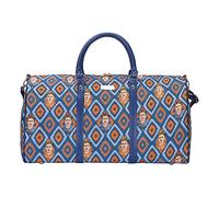 Signare Tapestry Large Duffle Bag Overnight Bags Weekend Bag for Women (Mexican Folk Art Frida Icon BHOLD-FKICON)