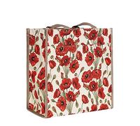 Signare Tapestry Poppy Floral Shopper Tote Bag for Women