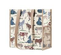 Signare Tapestry Shoulder Bag Shopping Bag for Women (Donkey)