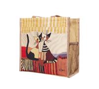 Signare Tapestry Shoulder Bag Shopping Bag for Women (Resina Cat Cappia)