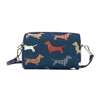 Signare Tapestry Small Crossbody Bag for Women pouch Bag with Animal and Pet Design (Dachshund, HPBG-DACH)