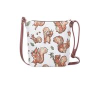Signare Tapestry Small Crossbody Bag Sling Bag for Women (Squirrel Nutkin) SLING-