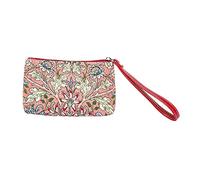 Signare Tapestry Small Wristlet Clutch Bag for Women, Ladies Wristlet Purses with Wrist Strap & Zip Closure (Hyacinth, WRIS-HYACIN)