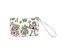 Signare Tapestry Small Wristlet Clutch Bag for Women, Ladies Wristlet Purses with Wrist Strap & Zip Closure
