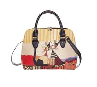 Signare Tapestry Top Handle Bag, Crossboday Bag and Shoulder bag