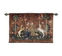 Signare Tapestry Wall Hanging Wall Arts Inspired Lady The Lady and the Unicorn, Sense of Taste (120cm x 85cm)