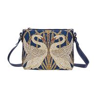 Signare Tapestry Women Bags inspired by Walter Crane, The Swan (XB02-ART-WC-SWAN)