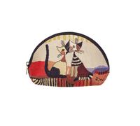 Signare Wachtmeister Coppia Cat Cosmetic Bag Multi