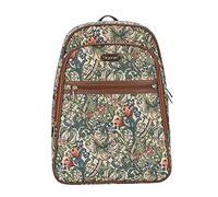 Signare Women's Backpack Ladies Rucksack Knapsack for Woman, Golden Lily, M, Rucksack Backpacks