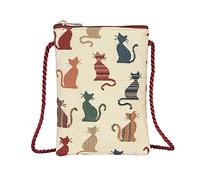 Signare Womens Cheeky Cat Smart Phone Bag, Cheeky Cat