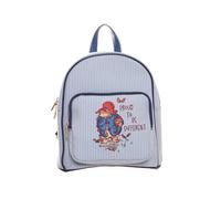 Signare Women's Paddington Bear Classic Marmalade Tapestry Backpack in Blue Signare Blue