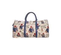 Signare Women's Paddington Bear Tapestry Holdall Bag in Beige Signare Beige