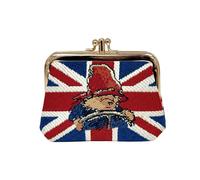 Signare Women's Paddington Bear Union Jack Frame Coin Purse in Blue Signare Blue One Size