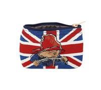 Signare Women's Paddington Bear Union Jack Tapestry Zip Coin Purse in Red Signare Red One Size