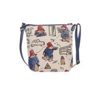 Signare Women's Sling Cross Body Bag Paddington Bear in Beige Signare Beige One Size