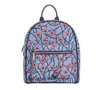 Signare Women's Tapestry Top Handle Handbag - William Morris Inspired Floral Design, Elegant Handbag for Everyday Use (Blossom and Swallow)