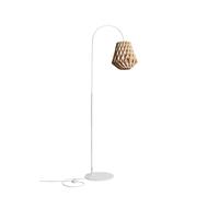 Signature 28 Floor Lamp White/ Birch