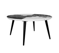 Signature Abstract Coffee Table - H 38Cm in Black Signature Black