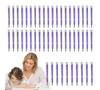 Signature Ballpoint Pens, 50 Click Mechanism Ballpoint Pens, Multifunctional Stylish Writing Accessories with Silver Clip for Business, Students, Teachers and Professionals - for Everyday Use
