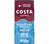 Signature Blend Coffee 200g Range - Barista Style Coffee at Home 2026 (Costa Coffee Signature Blend Decaf Ground Coffee 200g)