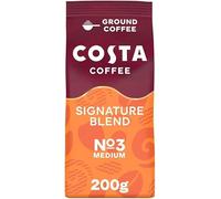 Signature Blend Coffee 200g Range - Barista Style Coffee at Home 2026 (Costa Signature Blend Ground For Cafetiere & Filter 200G)