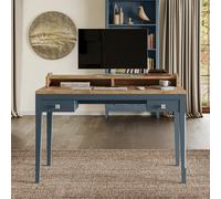 Signature Blue Desk - 2 Drawer