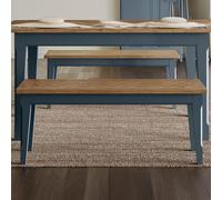 Signature Blue Dining Bench - 130cm
