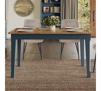 Signature Blue Dining Table - 4 Seater - 140cm