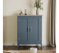 Signature Blue Shoe Cupboard - 2 Door