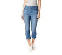 Signature by Levi Strauss & Co. Gold Label Women's Totally Shaping Pull On Capri (Also Available in Plus Size), (New) Gold Point, 10