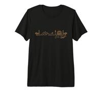 Signature Cairo Pyramids City Skyline - Egypt Souvenir Premium T-Shirt