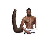 Signature Cocks Isiah Maxwell Ultraskyn Cock with Suction Cup 10 Inch