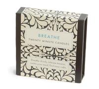 Signature Collection - Breathe (Vintage) by Cotton & Grey - 12 Pure Beeswax Twenty Minute Candles with Ceramic Holder