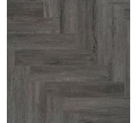 Signature Collection Luxury Vinyl Click Herringbone - Charred Oak
