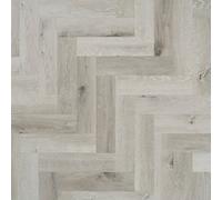Signature Collection Luxury Vinyl Gluedown Parquet - Bleached Oak