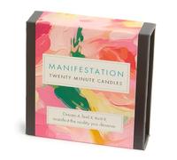 Signature Collection - Manifestation (Abstract). 12 x Twenty Minute Candles with a Ceramic Holder.