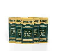 Signature Creamy Vegan Chocolate Bar, 5 Pack, Gluten Free Milk Chocolate, Silky Smooth Bean-to-Bar handmade in the UK, 80g Each By EDEN & CO.