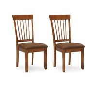 Signature Design by Ashley D199-01 Dining-Chair, 2 count, Light Brown
