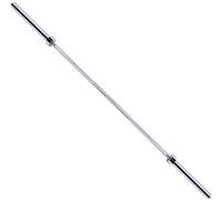 Signature Fitness Olympic Barbell Standard Weightlifting Barbell, 7FT, Chrome