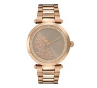 Signature Floral T-Bar 34mm Ladies Watch Grey