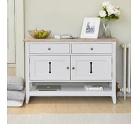 Signature Grey Painted Sideboard - 2 Door - 2 Drawer
