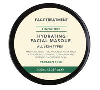 Signature Hydrating Facial Masque 100ml, Deep Moisturising Face Mask with Mango Seed Butter, Avocado, Olive Fruit & Jojoba Oils, Paraben Free, Leaves Skin Soft & Radiant, Suitable for All Skin Types