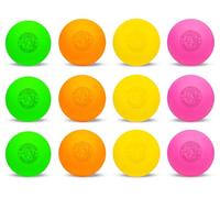 Signature Lacrosse Ball Set - Packs of 2, 4, 8, 12, and 100 - No Chemical Smell Massage Balls, Myofascial Release Tools, Back Roller, Muscle Knot Remover