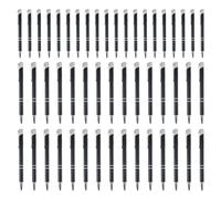 Signature Pen | 50x Metal Writing Pen - Multi-functional Fashionable Stationery with Silver Clip Writing Pencil for Business Elites Students Teachers, Professionals Daily Use, School